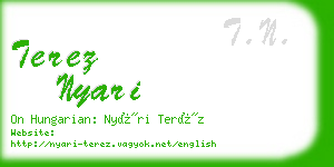 terez nyari business card